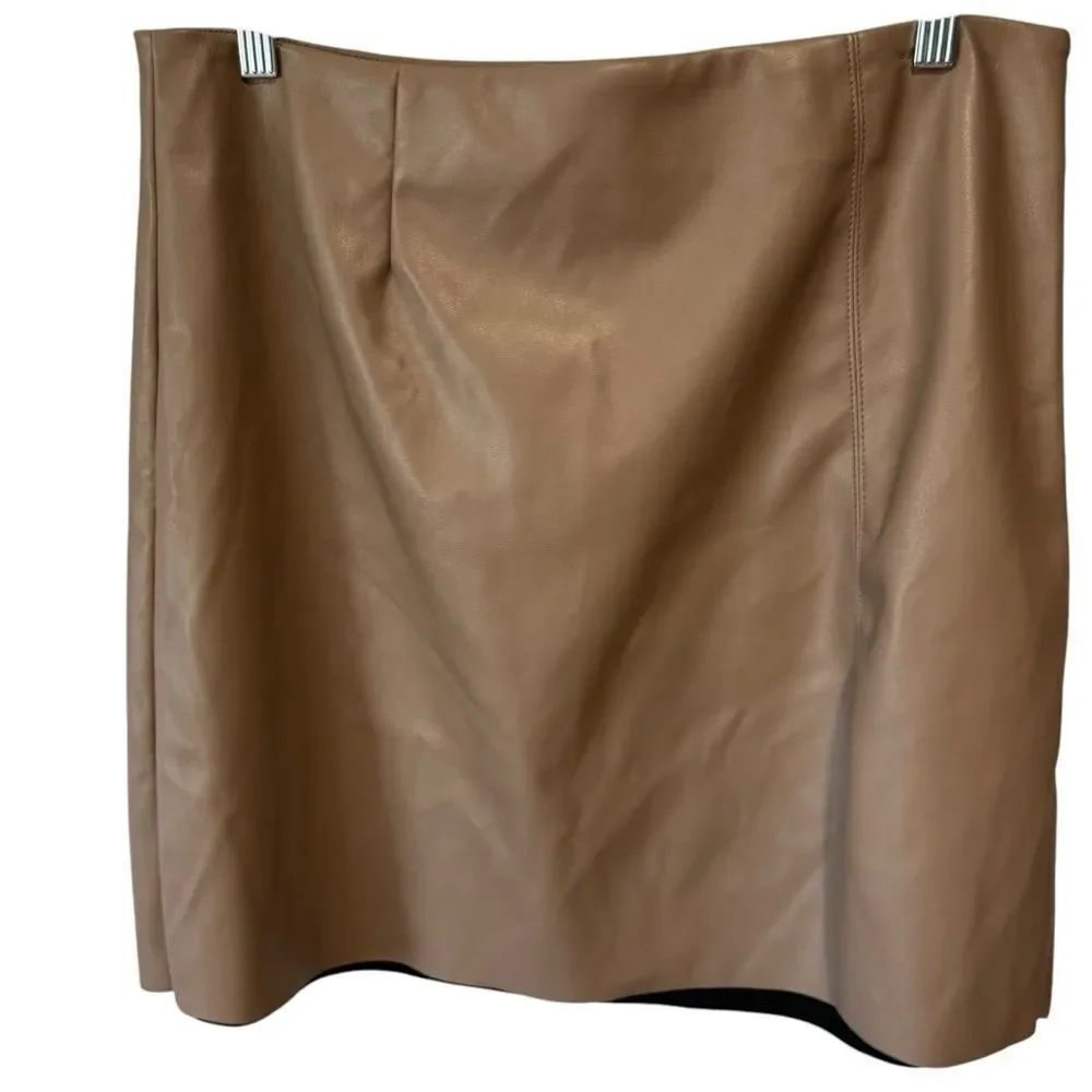 Revolve Noisy May Vegan Leather Clara Penny Mini Skirt